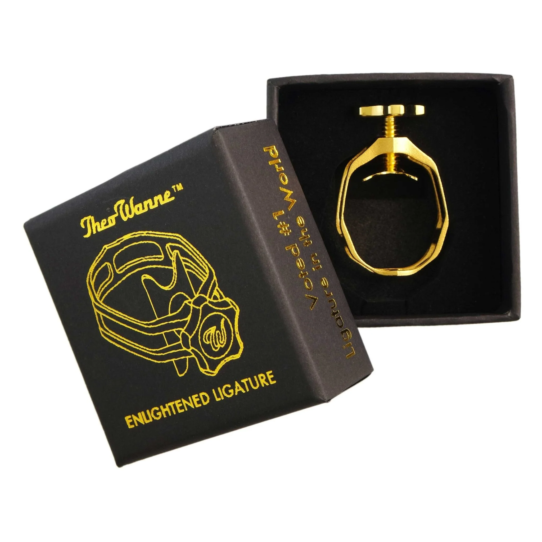 Ligature Saxophone Ténor Theo Wanne Enlightend T-XL - Image 2