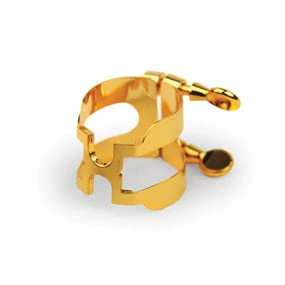 H-Ligature & Cap for Tenor Saxophone Gold-Plated for Metal / Otto Link-Style Mouthpieces - Image 4