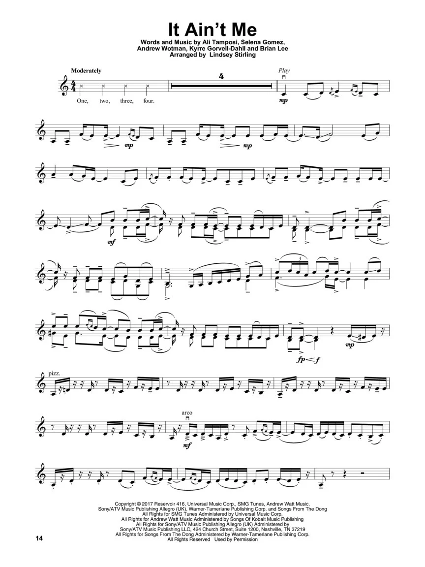 Lindsey Stirling - Top Songs, Violin Play-Along Vol. 79 - Image 4