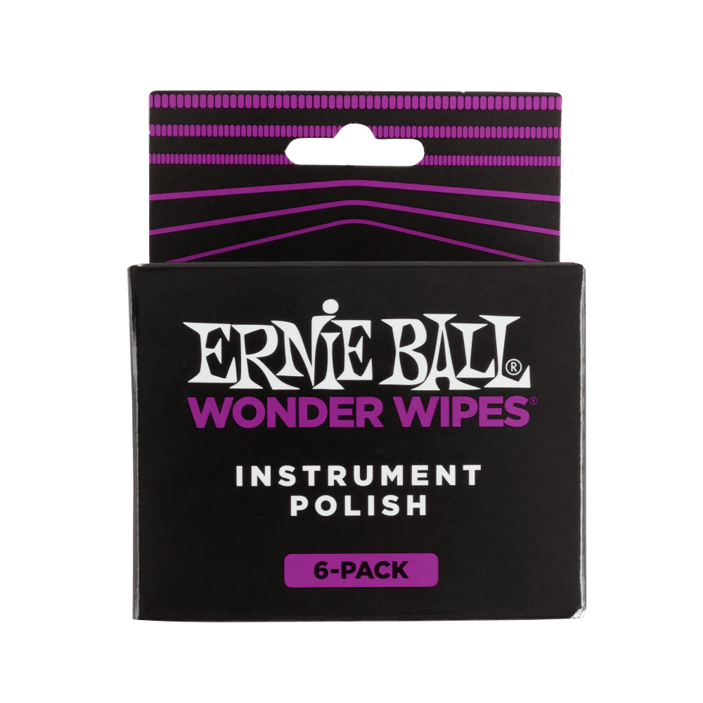 Ernie Ball Wonder Wipes Guitar Polish Wipes - Image 4