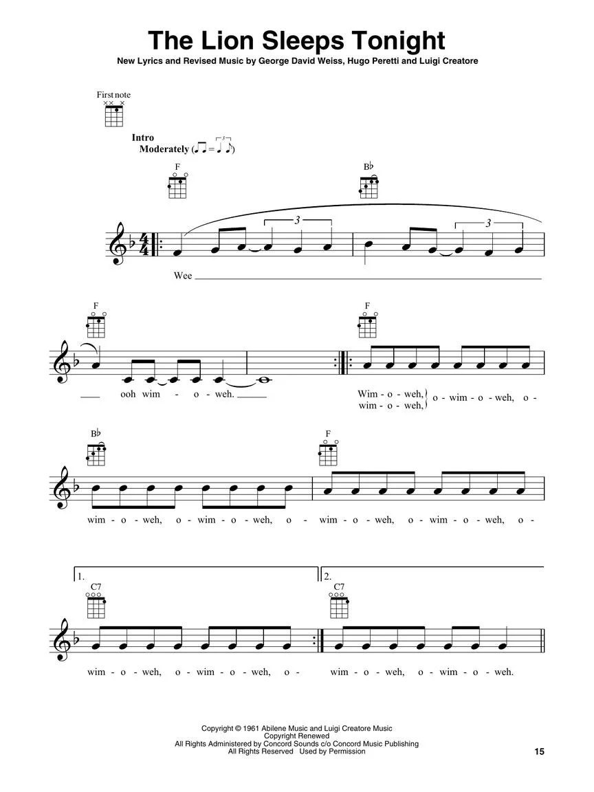 The Lion King (Ukulele Songbook) - Image 4