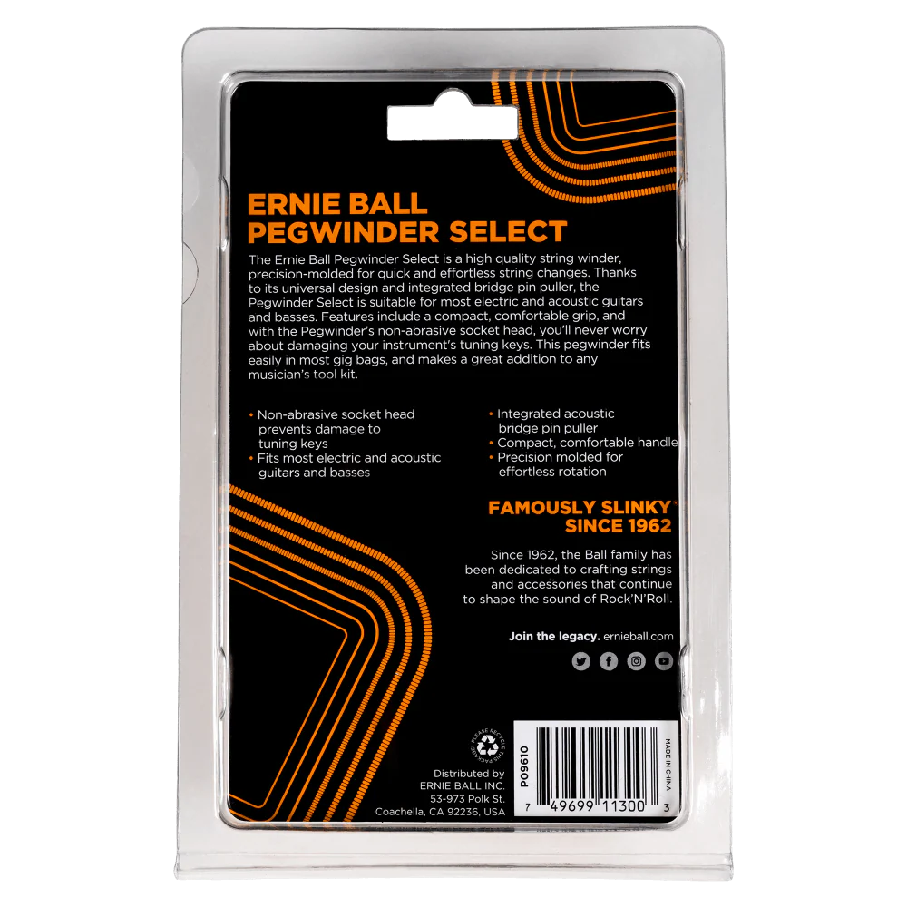 Ernie Ball "Select" Peg Winder - Image 2