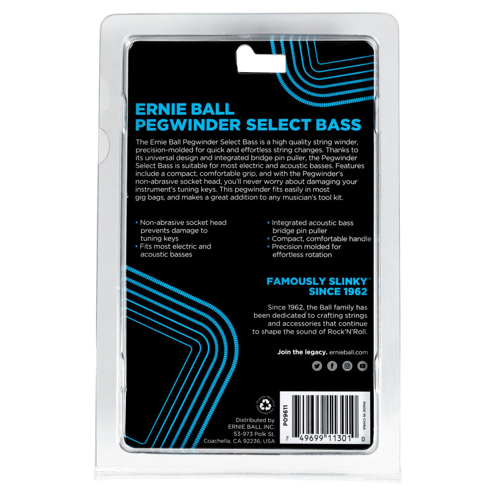Ernie Ball "Select" Peg Winder for Bass Guitar - Image 4