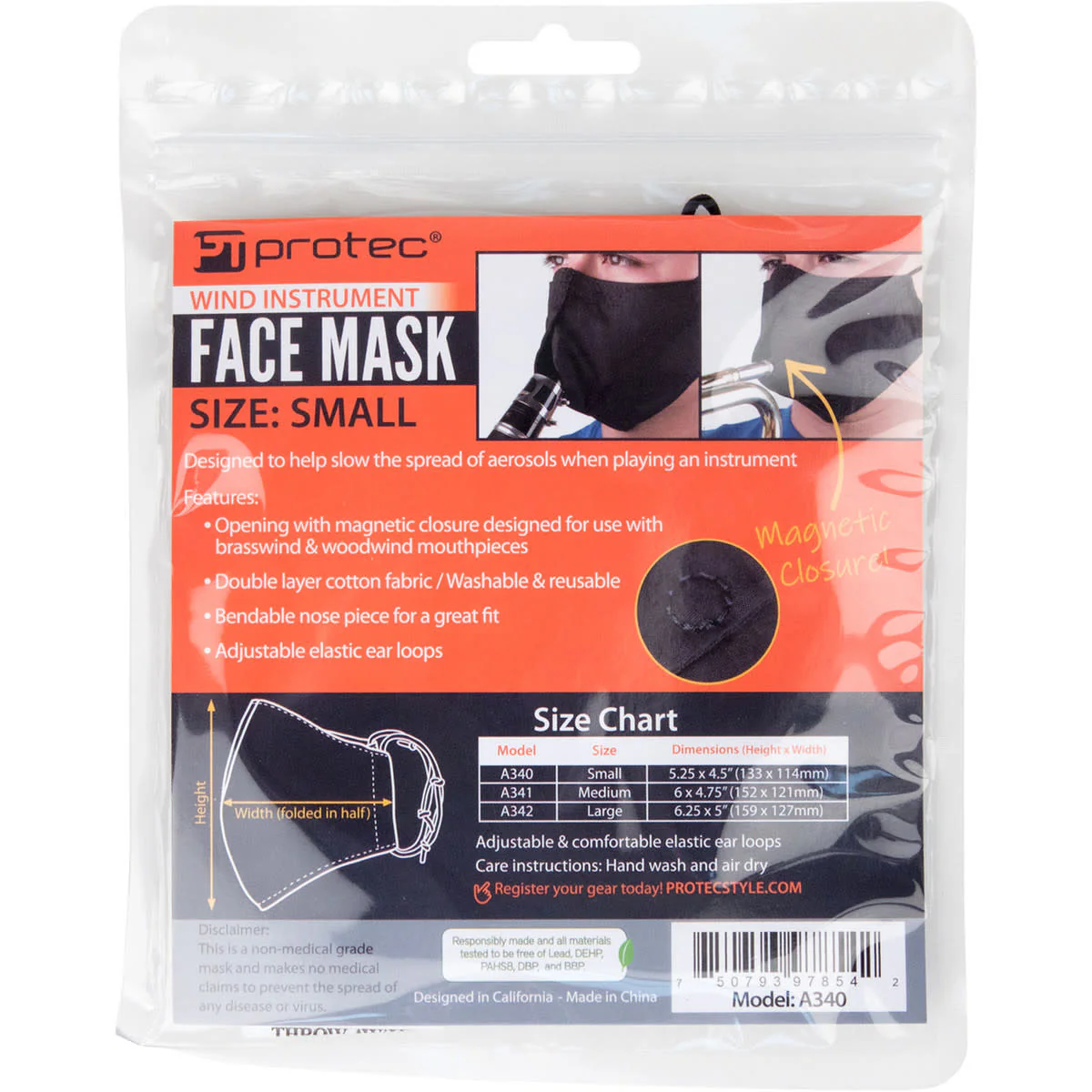 Protec Face Mask for Wind Instruments - Image 10