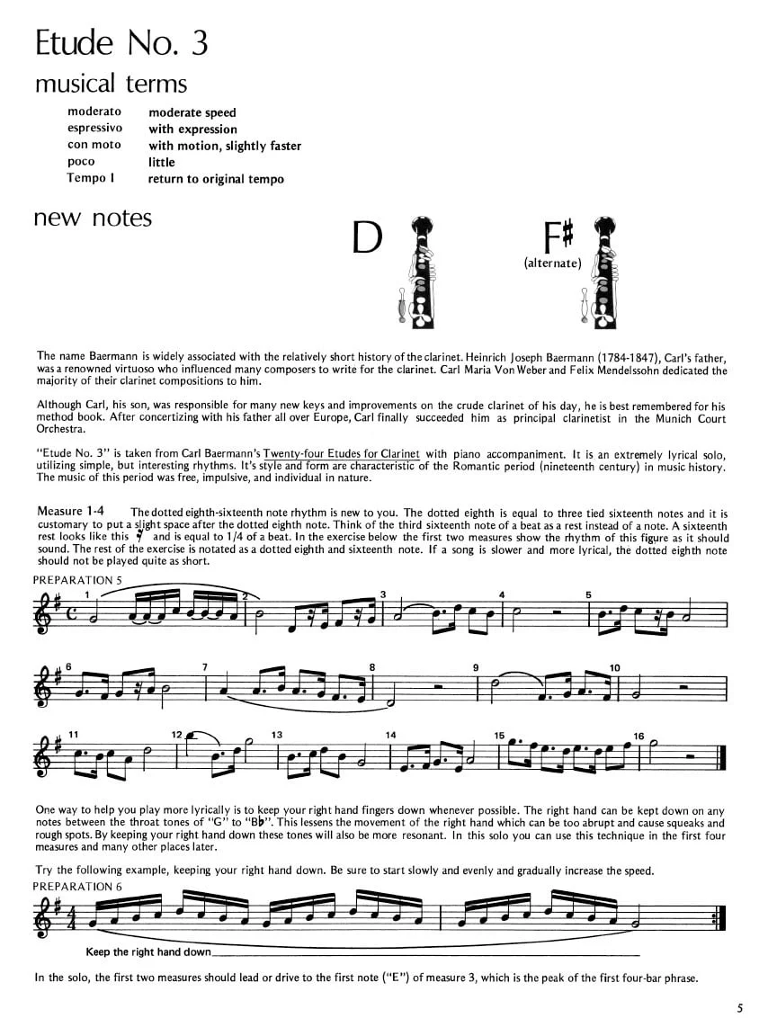 Master Solos Intermediate Level, Clarinet - Image 3