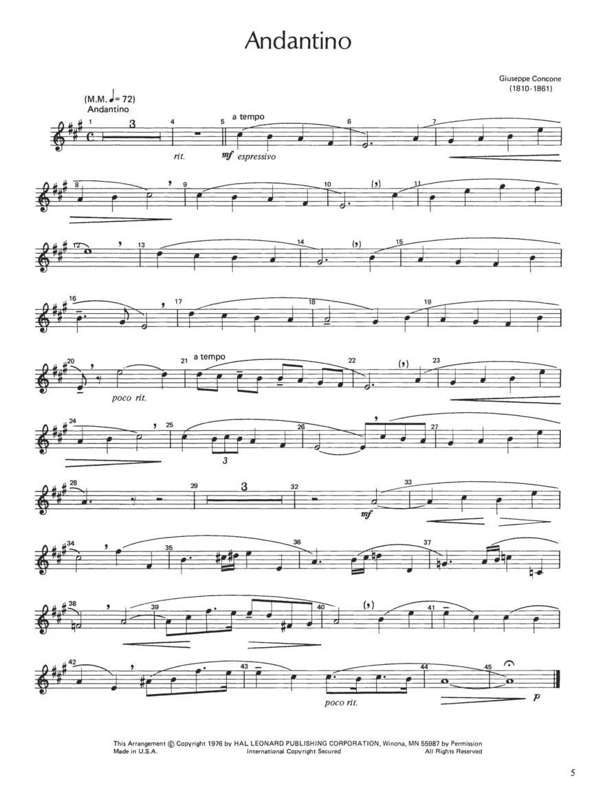 Master Solos Intermediate Level, Trumpet - Image 6