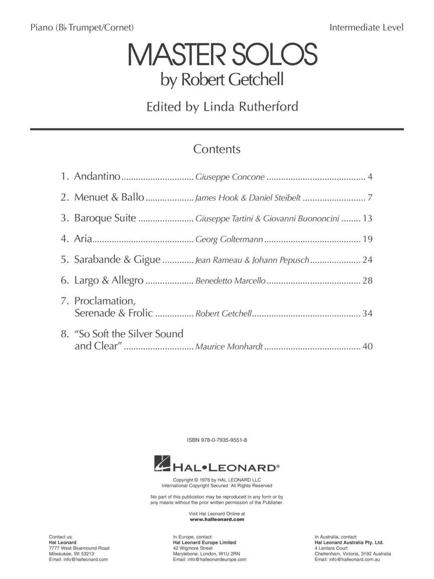 Master Solos Intermediate Level, Trumpet - Image 9
