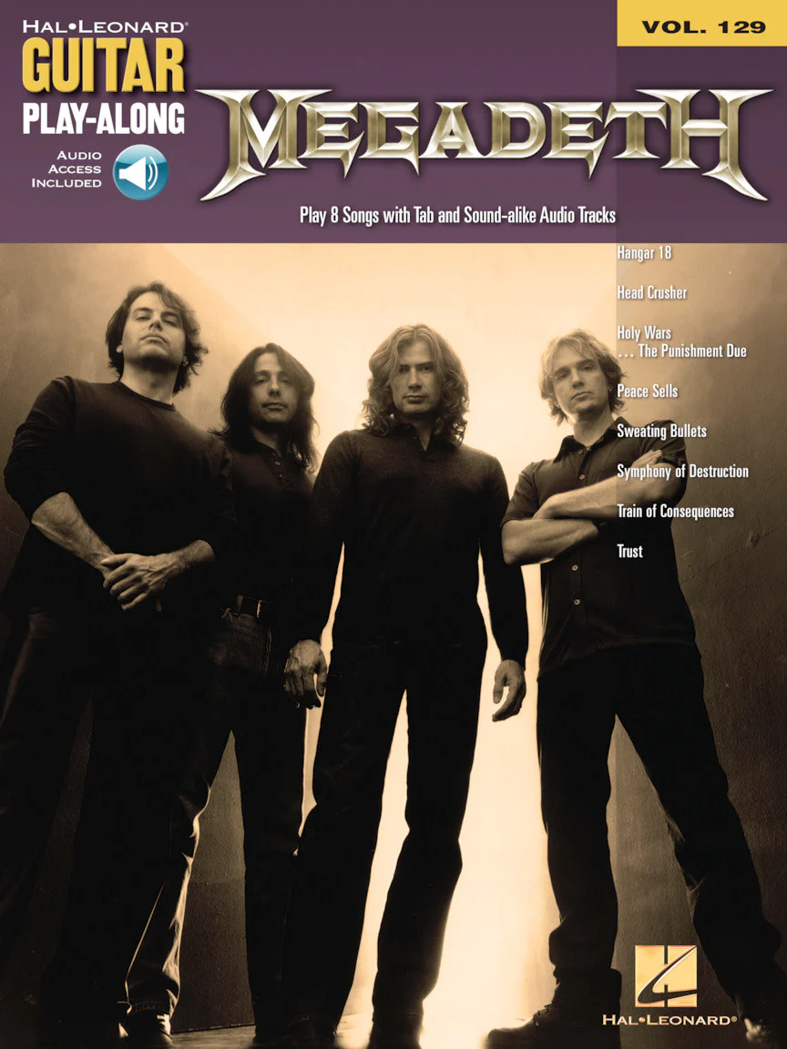 Megadeth, Guitar Play-Along Vol. 129