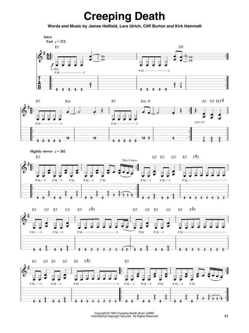 Metallica: 1983-1988, Guitar Play-Along Vol. 195 - Image 4