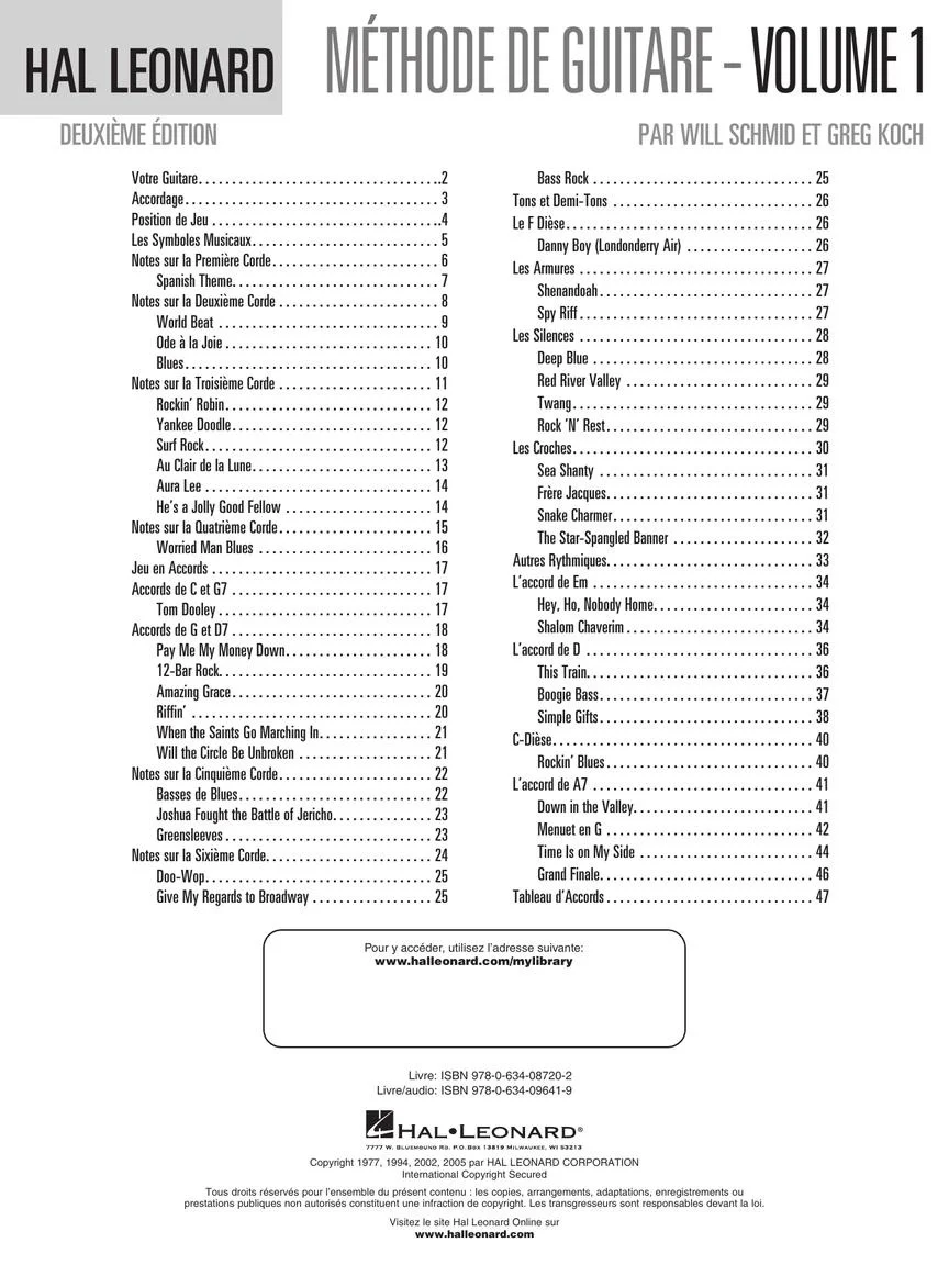 Méthode de guitare Hal Leonard, Vol. 1 - Image 2
