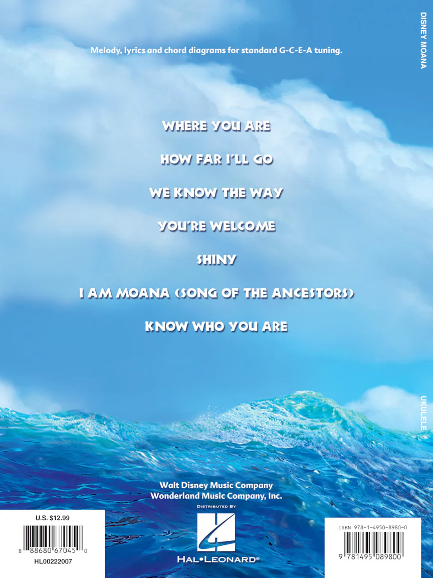 Moana (Music from the Motion Picture Soundtrack) - Ukulele - Image 5