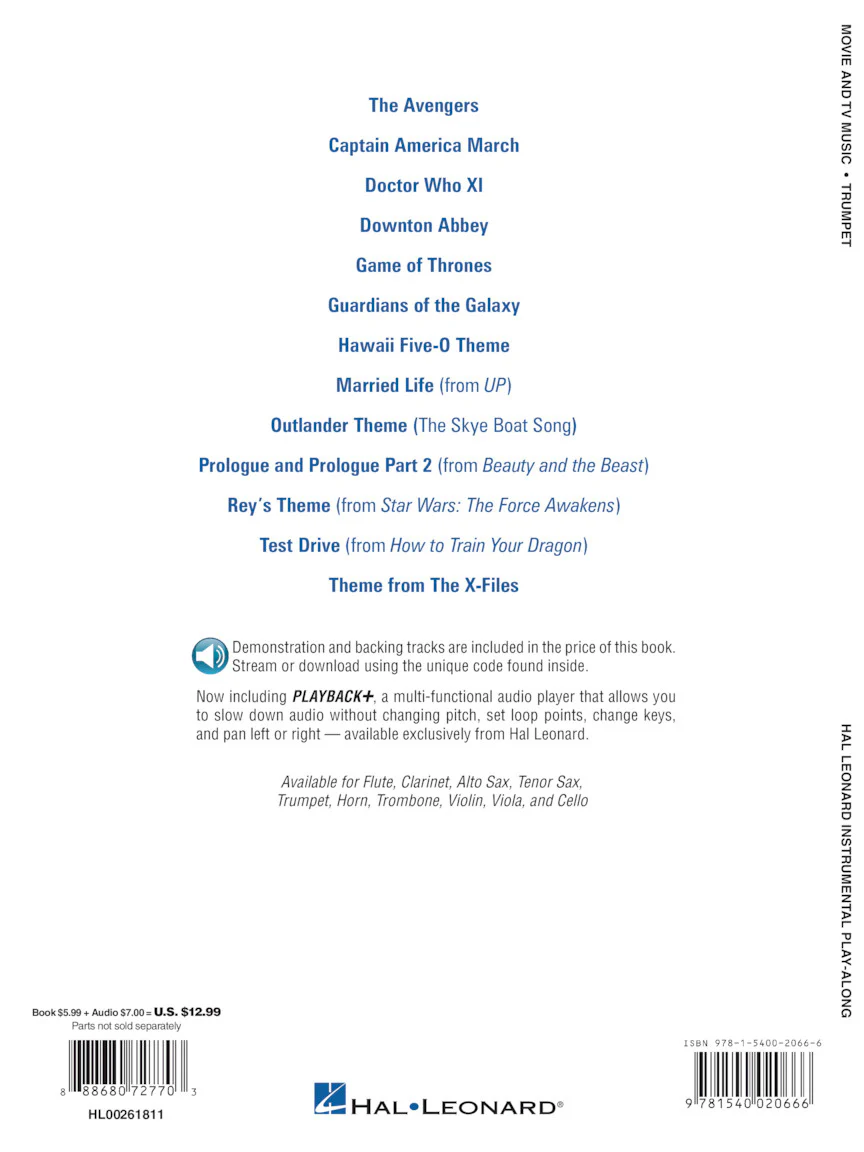 Movie and TV Music, Trumpet - Image 5