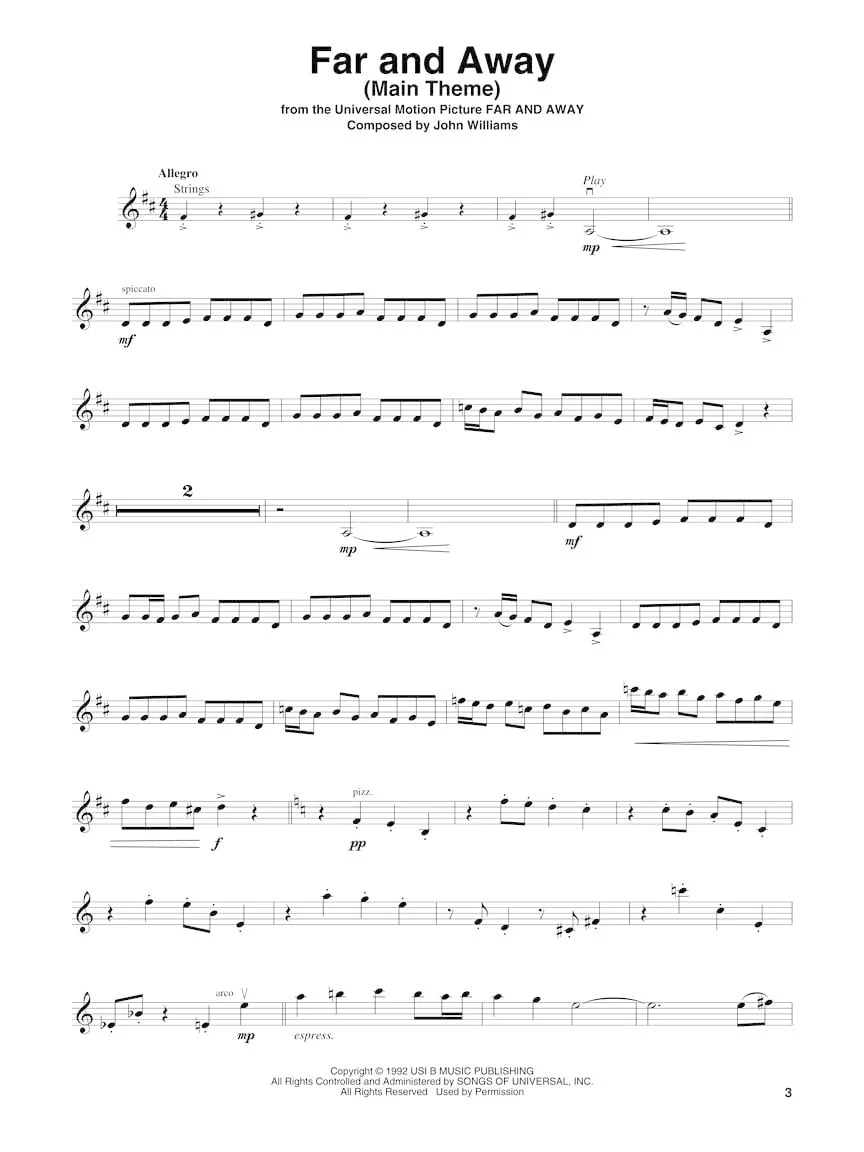 Movie Themes, Violin Play-Along Vol. 31 - Image 2