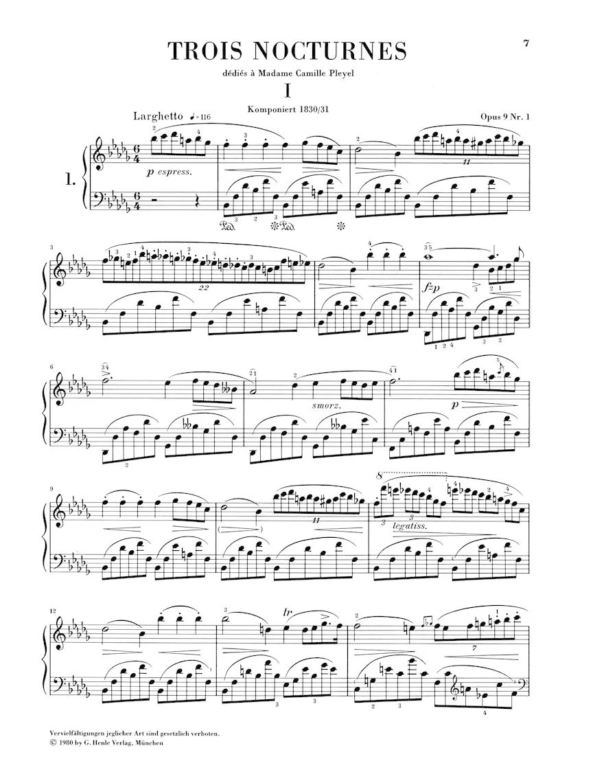 Nocturnes - Piano - Image 2