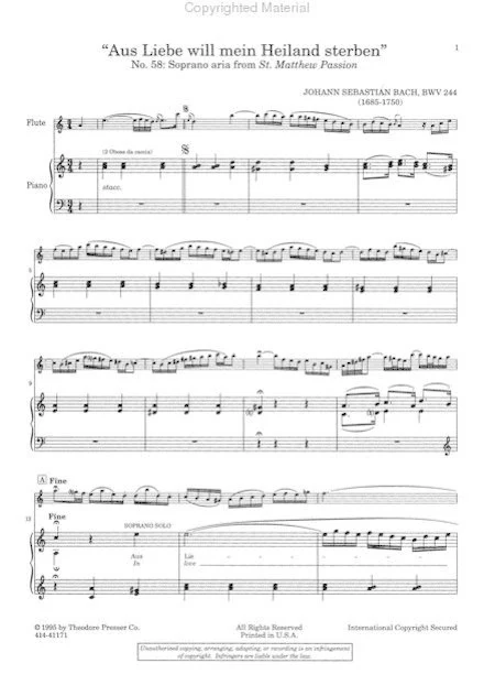 Orchestral Excerpts For Flute - Image 4