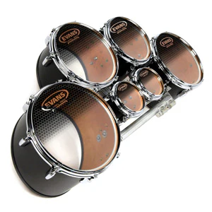 Evans System Blue SST Marching Tenor Drumhead - Image 3