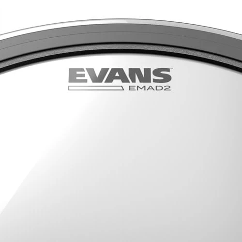 Evans EMAD 2 Bass Drum Head - Image 2