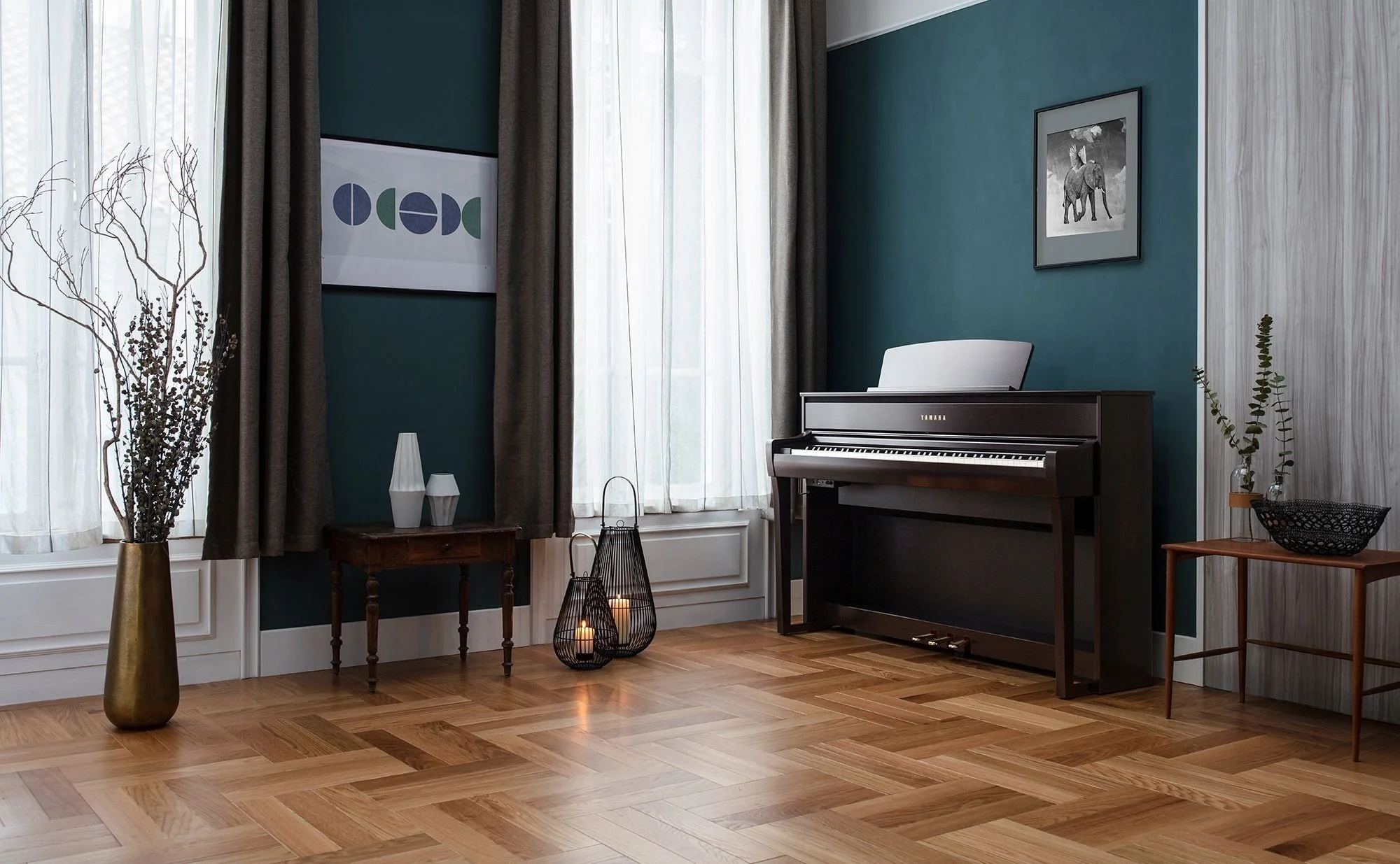 Yamaha Clavinova CLP735 Digital Piano - Image 7