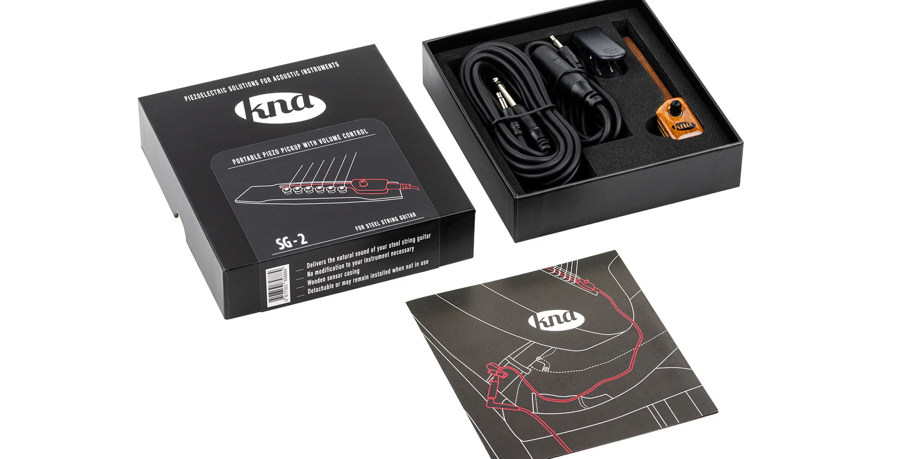 Portable Acoustic Guitar Pick-Up SG-2 - Image 4