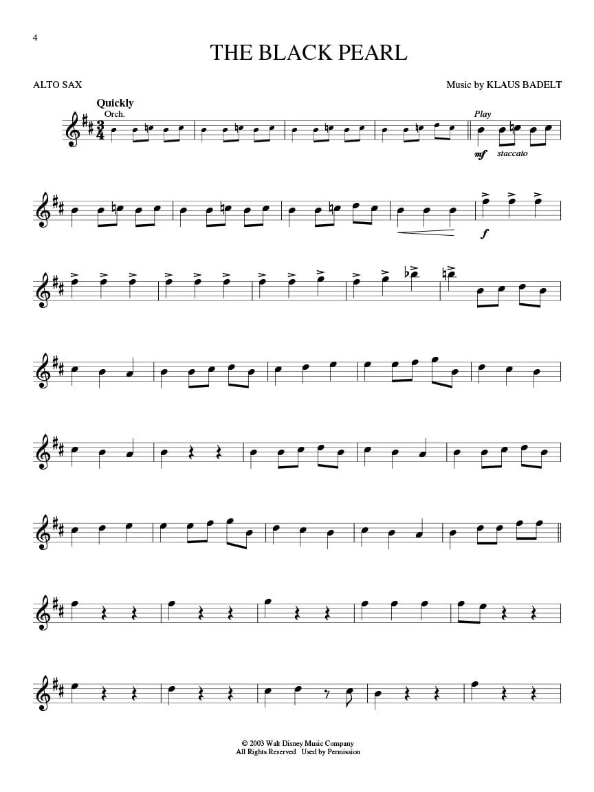 Pirates of the Caribbean, Flute - Image 3