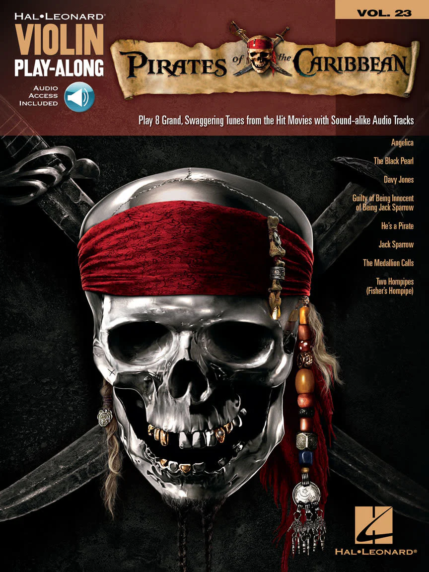 Pirates of the Caribbean, Violin Play-Along Vol. 23