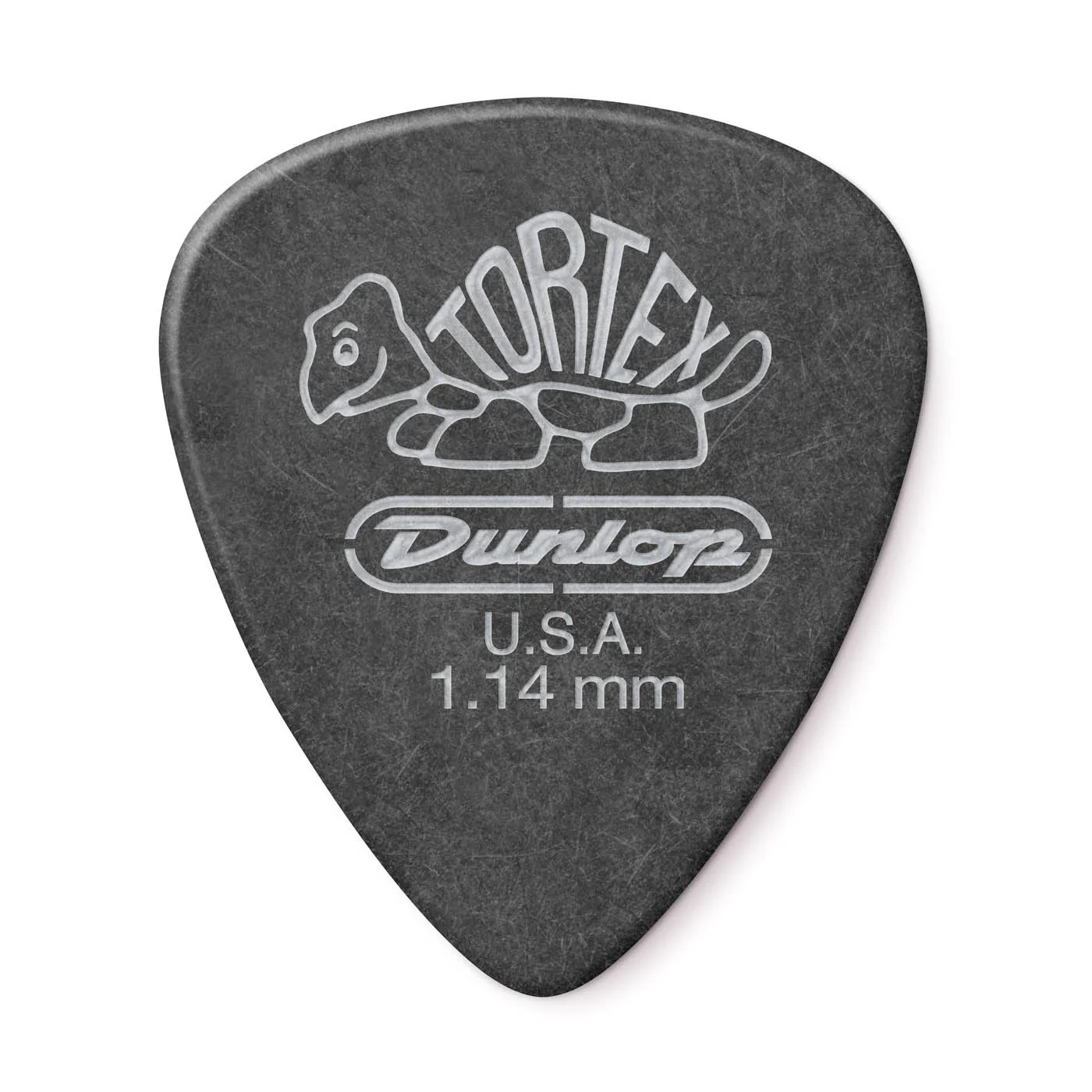 Dunlop Tortex Pitch Black Picks (Pack of 72) 1.14mm
