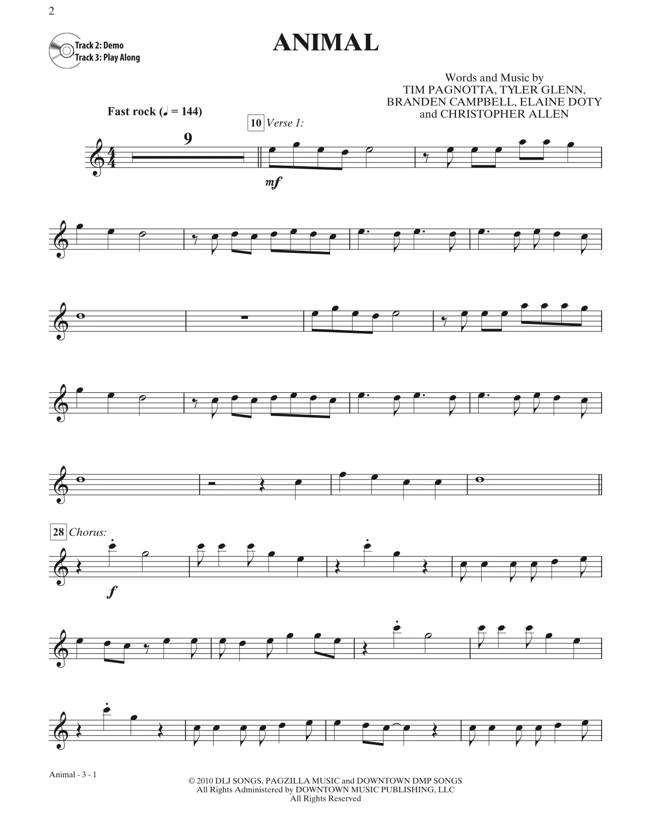 Pop & Rock Hits Instrumental Solos, Flute - Image 3