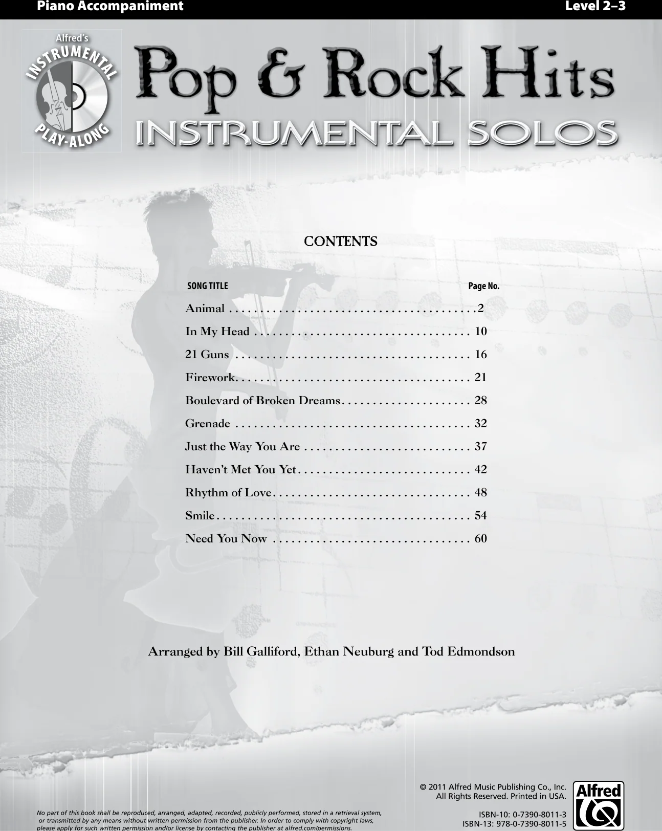 Pop & Rock Hits Instrumental Solos, Viola - Image 2