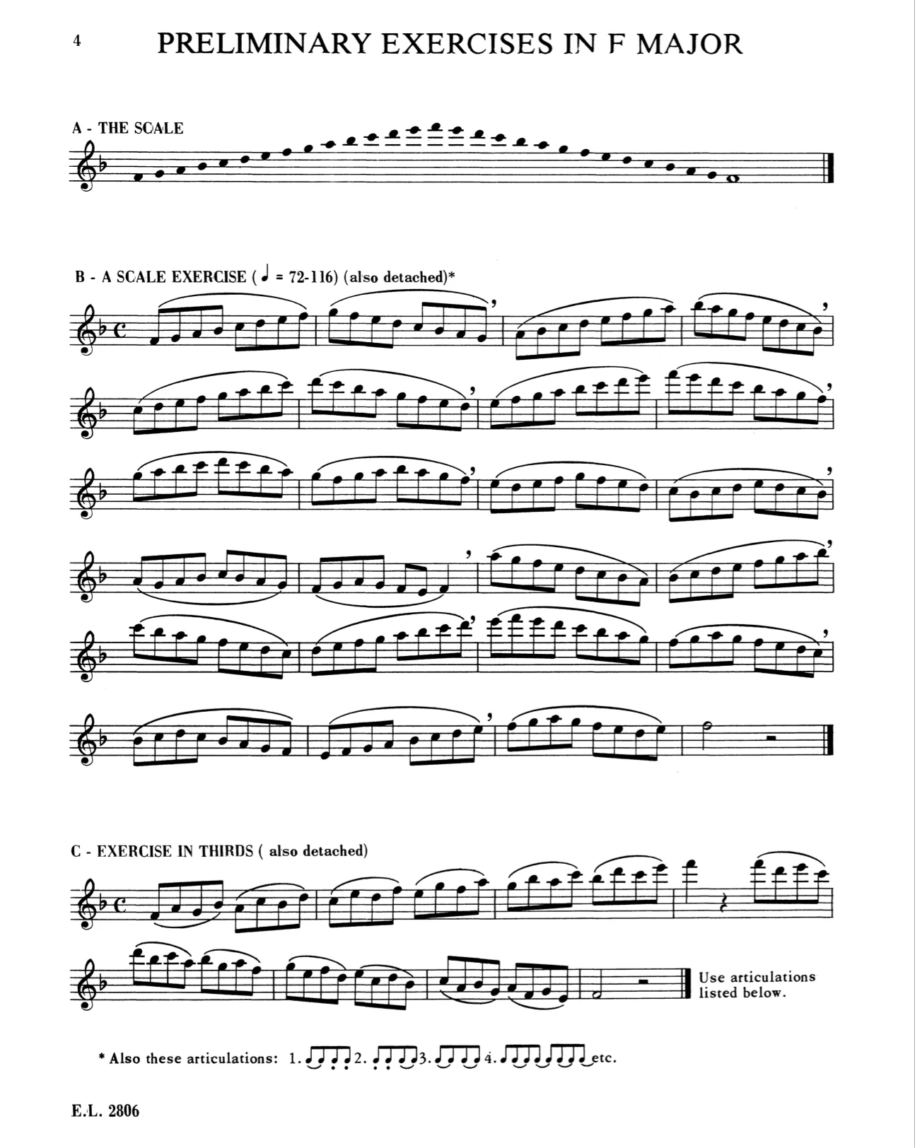 Practical Studies - Book 1, Flute - Image 2