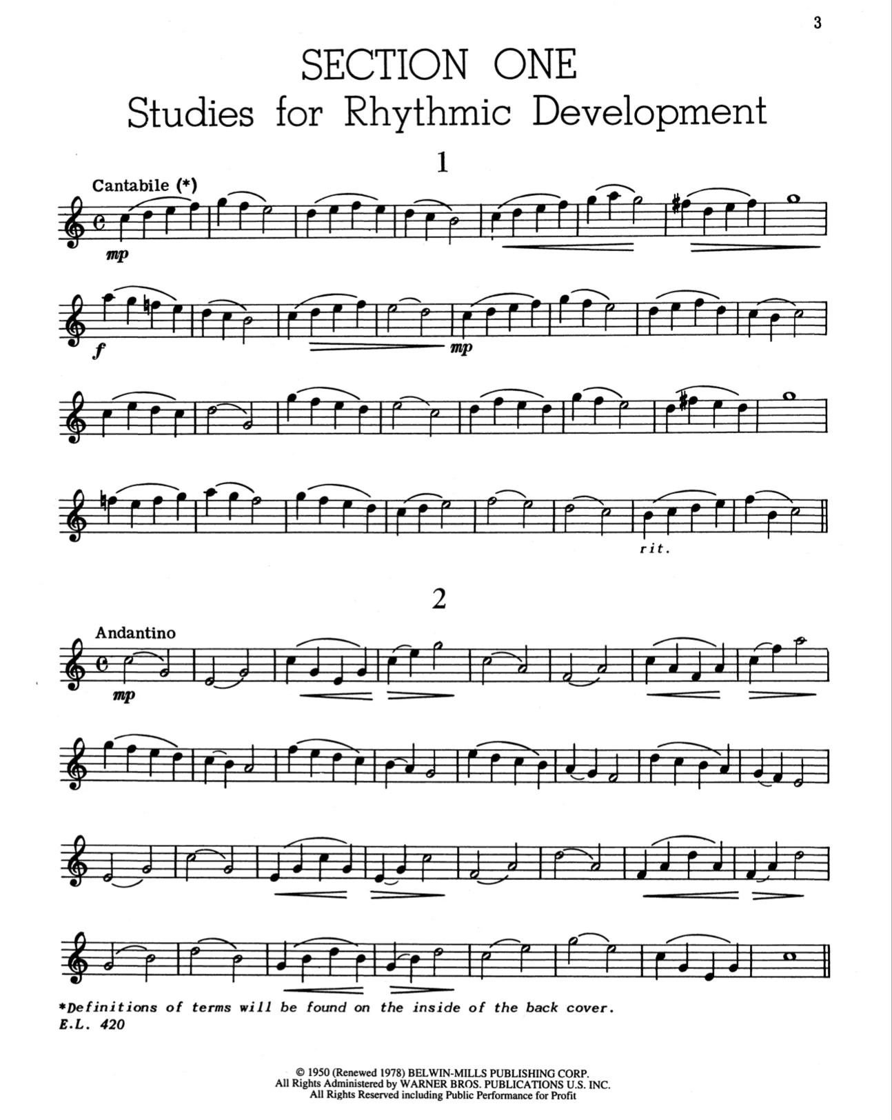 Practical Studies - Book 1, Saxophone - Image 2