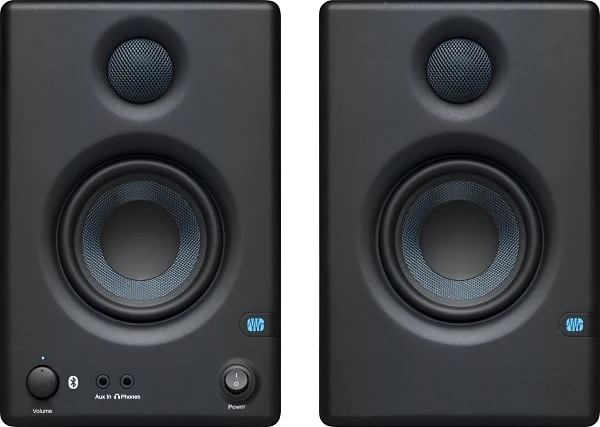 PreSonus Eris 3.5BT 3.5-inch Powered Bluetooth Studio Monitors - 2nd Generation, Black