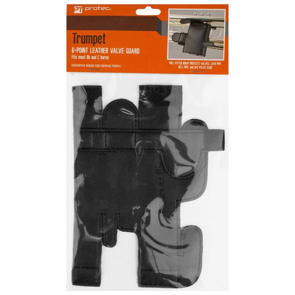 Protec Trumpet 6-Point Leather Valve Guard - Image 4