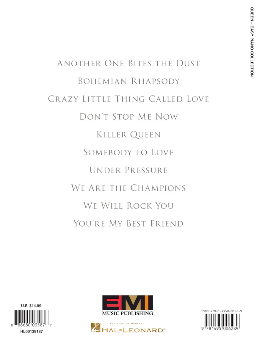 Queen  Easy Piano Collection - Image 6