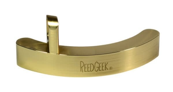 Klangbogen Bore & Reed Stabilizer - Brushed Aerospace Matte Brass by ReedGeek