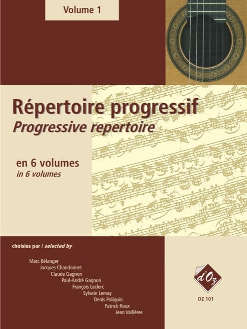 Progressive Repertory, vol. 1 (Guitar)