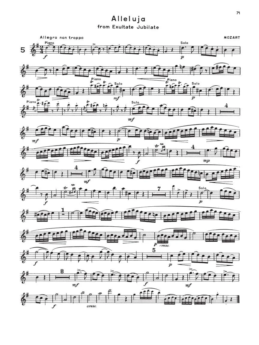 Rubank Advanced Method - Vol. 1, Clarinet - Image 6