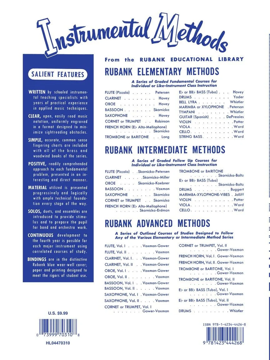 Rubank Advanced Method - Vol. 1, Clarinet - Image 7