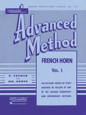 Rubank Advanced Method - Vol. 1, French Horn