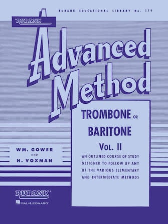 Rubank Advanced Method - Vol. 2, Trombone / Baritone