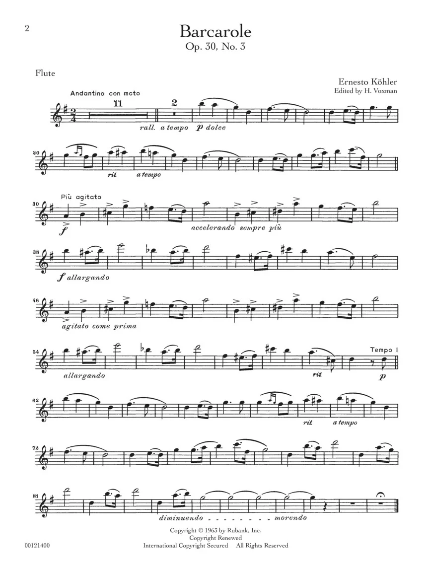 Rubank Treasures for Flute - Image 2