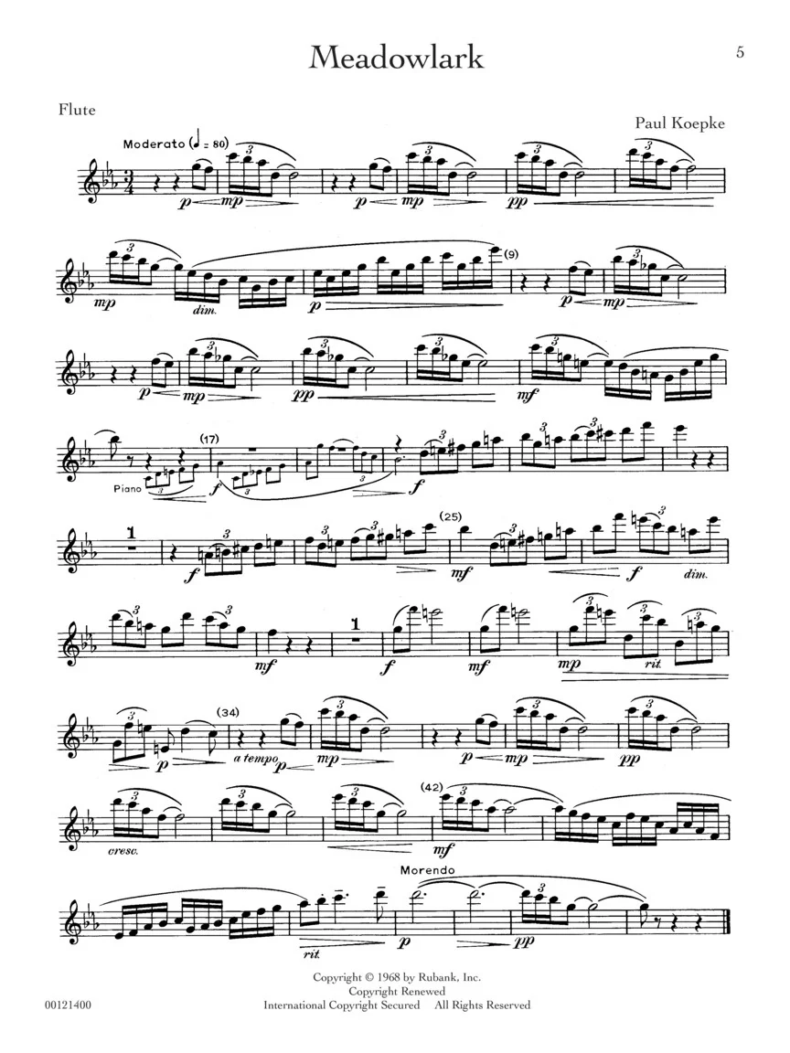 Rubank Treasures for Flute - Image 3