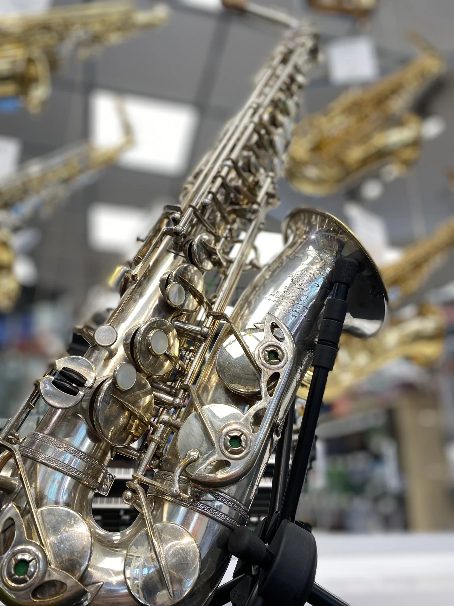 Pre-Owned Selmer S.B.A. Alto Saxophone - Image 3