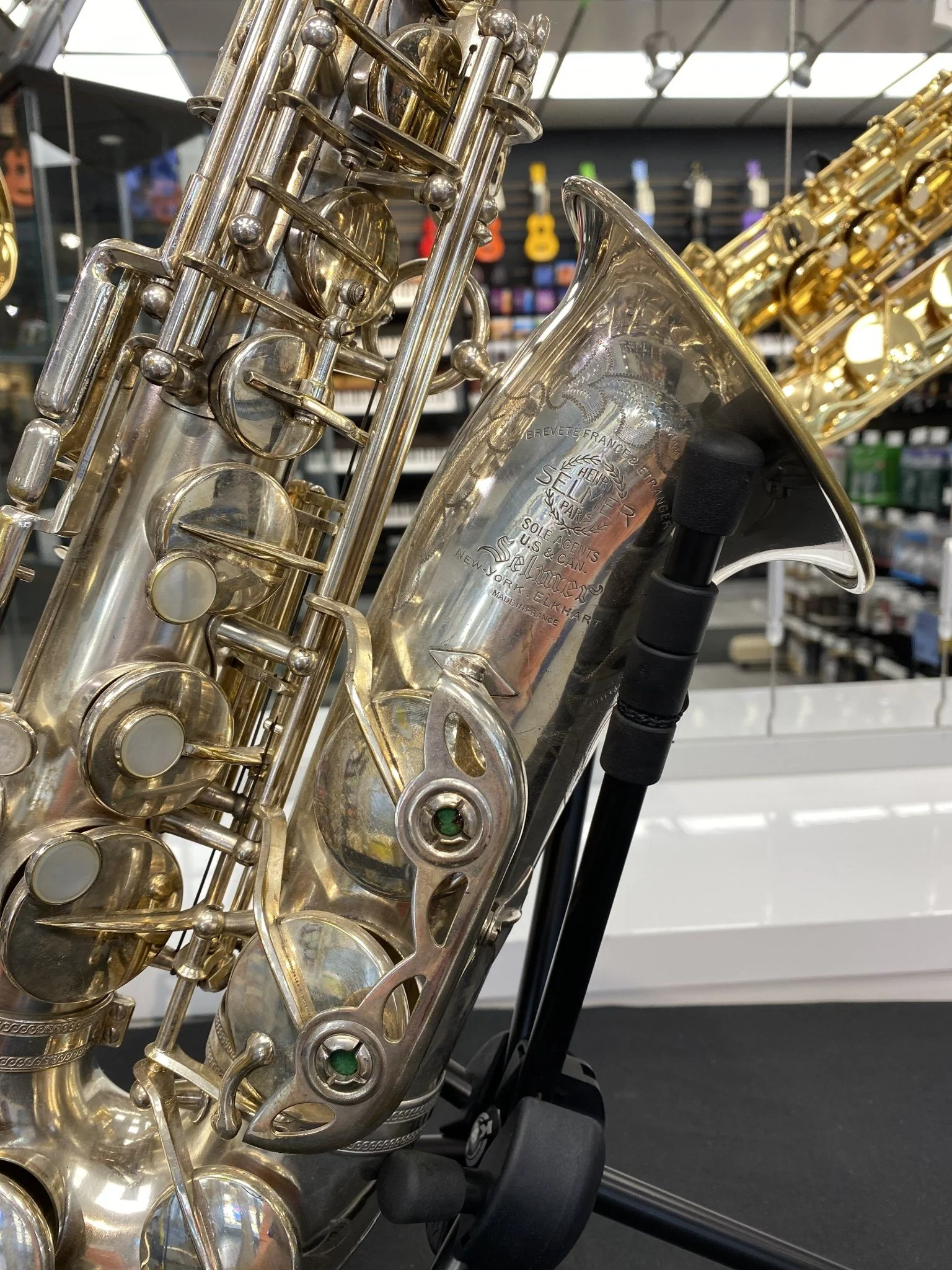 Pre-Owned Selmer S.B.A. Alto Saxophone - Image 4
