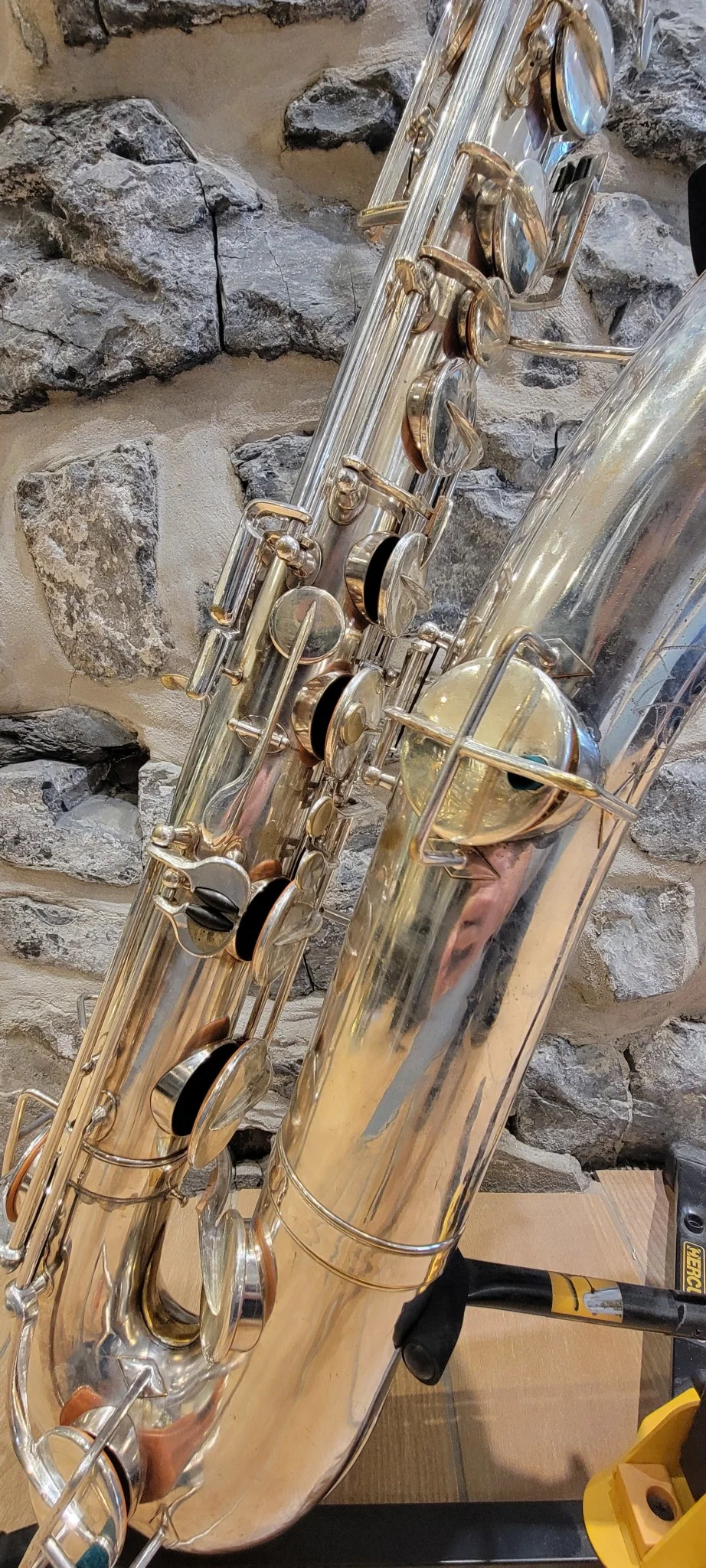 Pre-Owned Buescher High Pitch Baritone Saxophone - Image 2