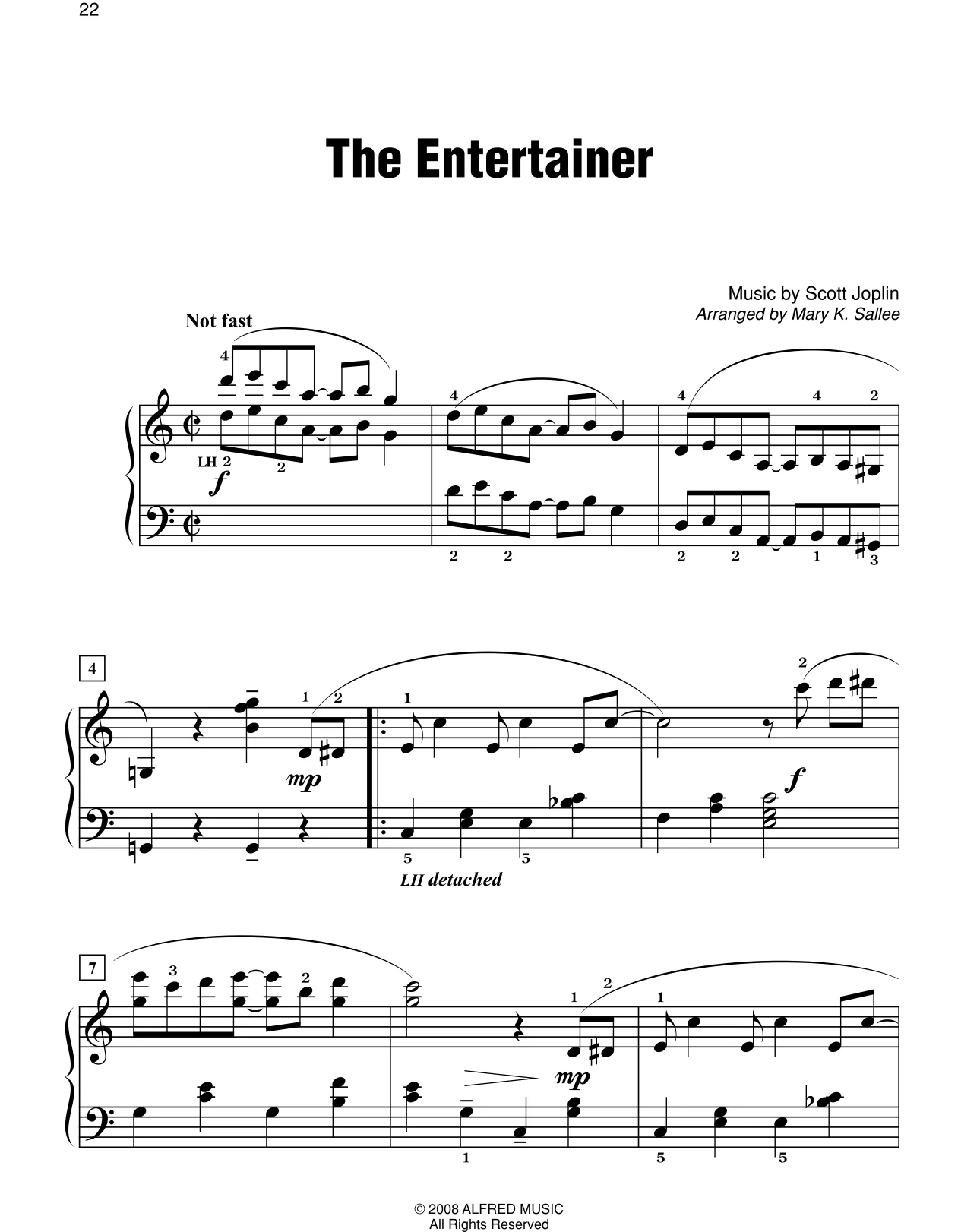 Simply Joplin (The Music of Scott Joplin: 12 of His Ragtime Classics)- Piano - Image 3