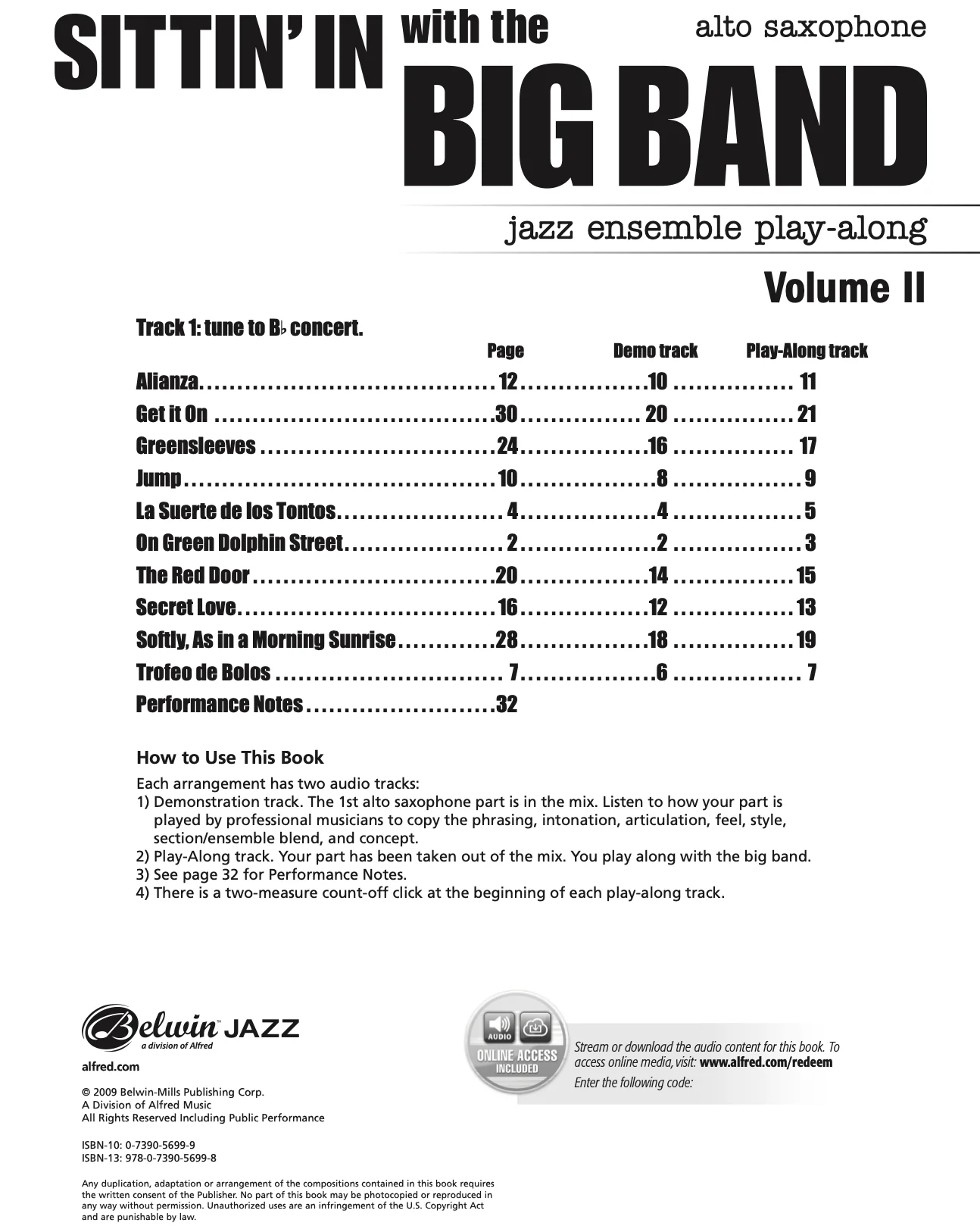 Sittin' In with the Big Band - Vol. 2, Sax alto - Image 2