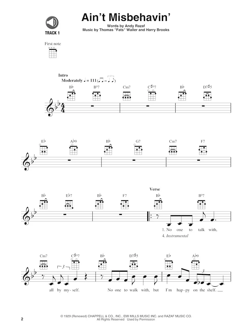Standards, Ukulele Play-Along Vol. 16 - Image 3