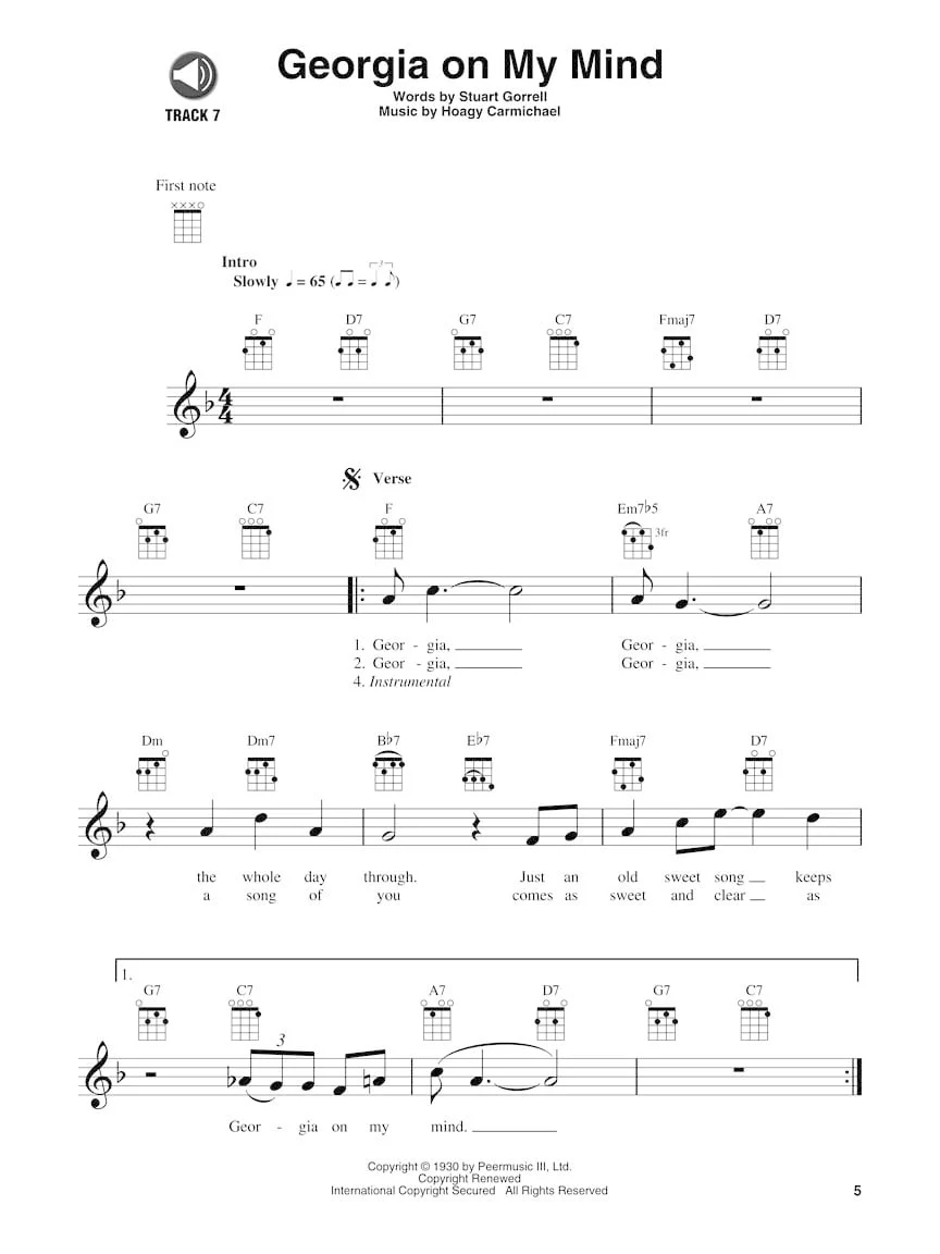 Standards, Ukulele Play-Along Vol. 16 - Image 4