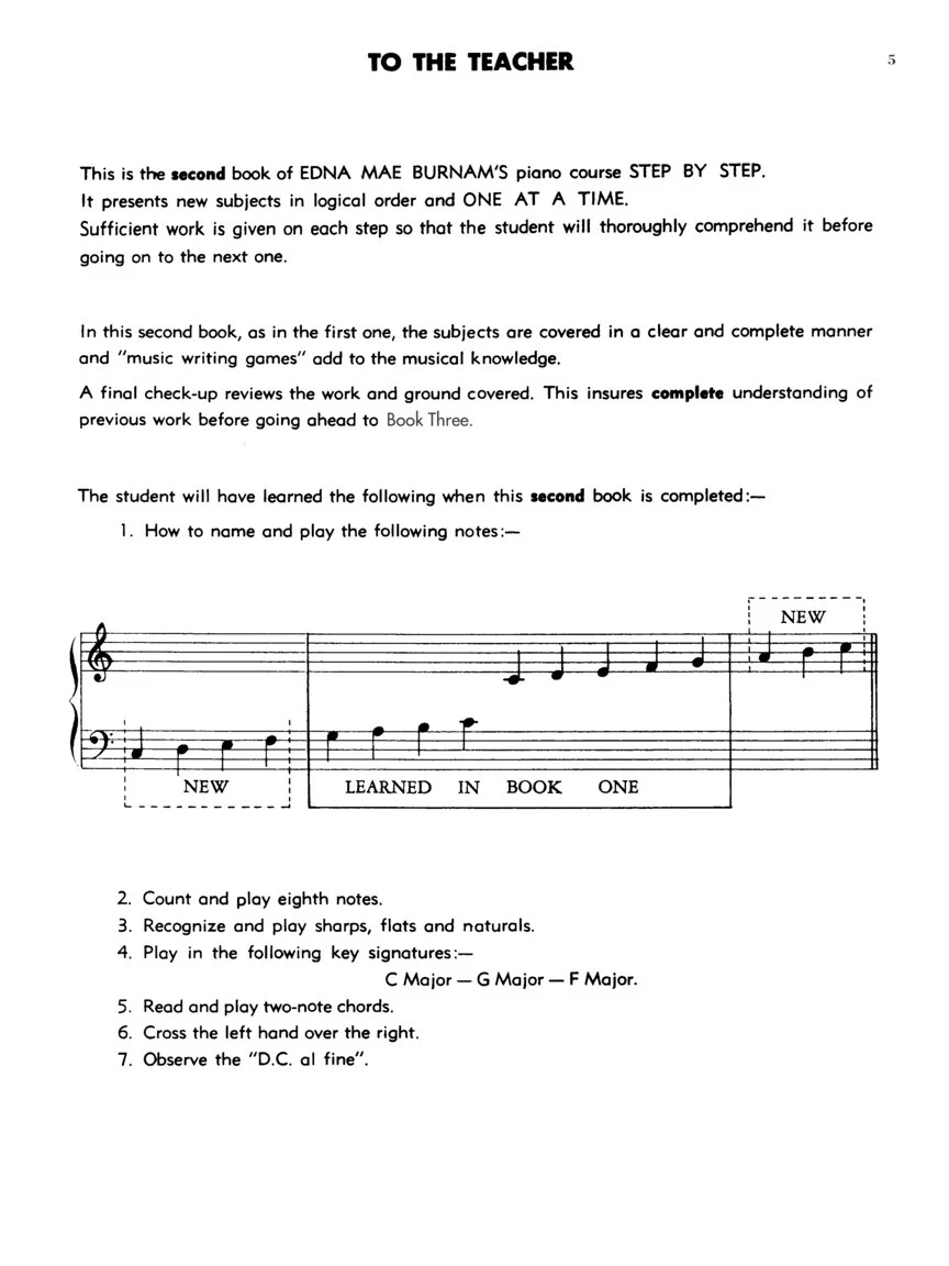 Step by Step Piano Course Book 2 - Image 4