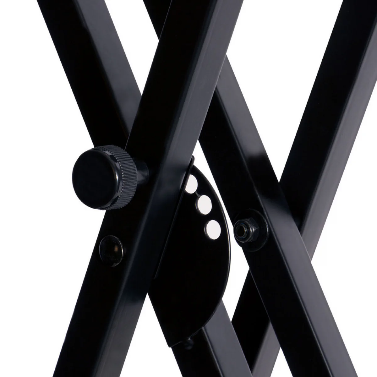 On-Stage Double-X Keyboard Stand With Bolted Construction - Image 2
